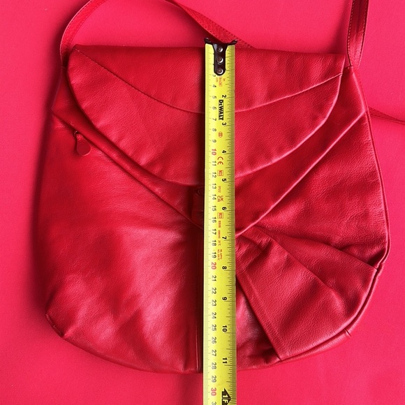 Red VINTAGE leather purse 🇧🇷 - Picture 9 of 11